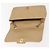 CHANEL Borsa a Spalla Matelassé con Catena in Pelle di Agnello Beige Oro CC Auth BA7295 D'oro - vue 15