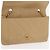 CHANEL Borsa a Spalla Matelassé con Catena in Pelle di Agnello Beige Oro CC Auth BA7295 D'oro - vue 17