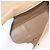 CHANEL Borsa a Spalla Matelassé con Catena in Pelle di Agnello Beige Oro CC Auth BA7295 D'oro - vue 20