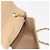 CHANEL Borsa a Spalla Matelassé con Catena in Pelle di Agnello Beige Oro CC Auth BA7295 D'oro - vue 21