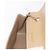 CHANEL Borsa a Spalla Matelassé con Catena in Pelle di Agnello Beige Oro CC Auth BA7295 D'oro - vue 22