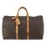 LOUIS VUITTON Monogram Keepall 50 Boston Bag M41426 LV Auth bs29527 - view 13