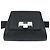 Autre Marque Marsupio in Pelle Intrecciato Nero Argento Auth bs30383 - vista 13