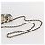 CHANEL Matelassé Bandera a Cuadros Bolsa de Cadena de Nylon Dorado CC Auth 144883A Beige - vista 7