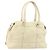 Borsa a Spalla Gancini in Pelle Oro Beige Auth 143218 di Salvatore Ferragamo