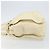 Borsa a Spalla Gancini in Pelle Oro Beige Auth 143218 di Salvatore Ferragamo - vista 4