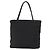 Borsa Tote PRADA in nylon nero argento Auth gh1067 - vista 13
