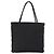 Borsa Tote PRADA in nylon nero argento Auth gh1067 - vista 2