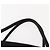 Borsa Tote PRADA in nylon nero argento Auth gh1067 - vista 8