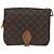 LOUIS VUITTON Borsa a Spalla Monogram Cartouchiere GM M51252 LV Auth BA7169 Monogramma - vista 13