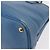 Saffiano PRADA Borsa a Mano in Pelle Safiano Blu Oro Auth fm4916 D'oro - vista 16