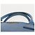 Saffiano PRADA Borsa a Mano in Pelle Safiano Blu Oro Auth fm4916 D'oro - vista 8