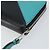 LOEWE Cartera Larga Anagrama Cuero Azul Plata Auth gh1176 - vista 15