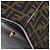 Borsa Boston in tela Zucca FENDI nera e marrone Auth bs30091 Nero - vista 16