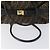Borsa Boston in tela Zucca FENDI nera e marrone Auth bs30091 Nero - vista 7