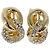 Orecchini Christian Dior in metallo dorato Auth bs30422 D'oro