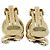 Orecchini Christian Dior in metallo dorato Auth bs30422 D'oro - vista 2