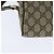 Borsa a Spalla Gucci GG Supreme Web Sherry Line PVC Beige Oro 010 378 Auth 148938 D'oro - vista 12