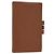 Hermès HERMES Day Planner Cover Leather Brown Orange Auth bs30416