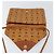 Borsa a Spalla MCM Logogram Vicetos in Pelle PVC Marrone Oro Auth gh1073 D'oro - vista 10