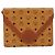 Borsa a Spalla MCM Logogram Vicetos in Pelle PVC Marrone Oro Auth gh1073 D'oro - vista 13