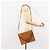 Borsa a Spalla MCM Logogram Vicetos in Pelle PVC Marrone Oro Auth gh1073 D'oro - vista 21