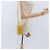 LOUIS VUITTON Portafoglio Walker Monogram Vernis Giallo Lime M91074 LV Auth BA6985 D'oro - vista 21