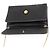 Borsa a spalla in tela Trotter Christian Dior nera e oro Auth gh1096 Nero D'oro - vista 10