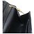 Borsa a spalla in tela Trotter Christian Dior nera e oro Auth gh1096 Nero D'oro - vista 19