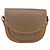 Gucci Borsa a Spalla Micro GG Supreme PVC Beige Oro Auth BA7246 D'oro - vista 13