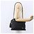 BALLY Borsa a Spalla a Catena in Pelle Nera Auth bs30460 Nero - vista 21
