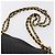 BALLY Borsa a Spalla a Catena in Pelle Nera Auth bs30460 Nero - vista 8