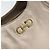 Borsa a mano Gancini in pelle Salvatore Ferragamo oro argento Auth 149193 D'oro - vista 10
