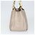 Borsa a mano Gancini in pelle Salvatore Ferragamo oro argento Auth 149193 D'oro - vista 4