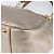 Borsa a mano Gancini in pelle Salvatore Ferragamo oro argento Auth 149193 D'oro - vista 9