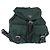 PRADA Rucksack aus Nylon Khaki Silber authentisch 121319