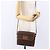Céline Borsa a Spalla in Tela Macadam CELINE in Pelle PVC Marrone Oro Auth ki6135 D'oro - vista 22