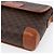 Céline Borsa a Spalla in Tela Macadam CELINE in Pelle PVC Marrone Oro Auth ki6135 D'oro - vista 9