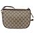 Borsa a Spalla Gucci GG Supreme Web Sherry Line PVC Beige 56 02 032 Auth 145478 D'oro - vista 2