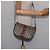 Borsa a Spalla Gucci GG Supreme Web Sherry Line PVC Beige 56 02 032 Auth 145478 D'oro - vista 21