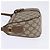 Borsa a Spalla Gucci GG Supreme Web Sherry Line PVC Beige 56 02 032 Auth 145478 D'oro - vista 3