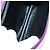 Borsa Salvatore Ferragamo in pelle tela scamosciata 3 pezzi viola nera Auth am9578 Nero Porpora - vista 17
