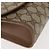 GUCCI GG Supreme Web Sherry Line Clutch Bag PVC Beige Oro 89 01 030 Auth 150407 D'oro - vista 7