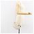 BALLY Borsa a Spalla a Catena Pelle Bianca Oro Auth bs30645 Bianco D'oro - vista 21
