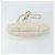 BALLY Borsa a Spalla a Catena Pelle Bianca Oro Auth bs30645 Bianco D'oro - vista 5