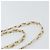 BALLY Borsa a Spalla a Catena Pelle Bianca Oro Auth bs30645 Bianco D'oro - vista 8