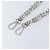 LOUIS VUITTON Alça de Ombro em Corrente Metal 23,6"" Prata LV Auth 150796 - vista 7