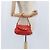 Chloé Borsa a Spalla Chloe Lily in Pelle 2way Rossa Oro Auth bs30584 Rosso D'oro - vista 23
