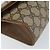 GUCCI GG Supreme Web Sherry Line Clutch Bag PVC Beige Oro 89 01 030 Auth 150272 D'oro - vista 14