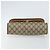 GUCCI GG Supreme Web Sherry Line Clutch Bag PVC Beige Oro 89 01 030 Auth 150272 D'oro - vista 6